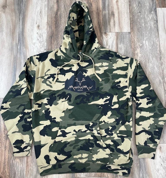 Grandpa's Buck Army Camo Heavyweight Hoodie